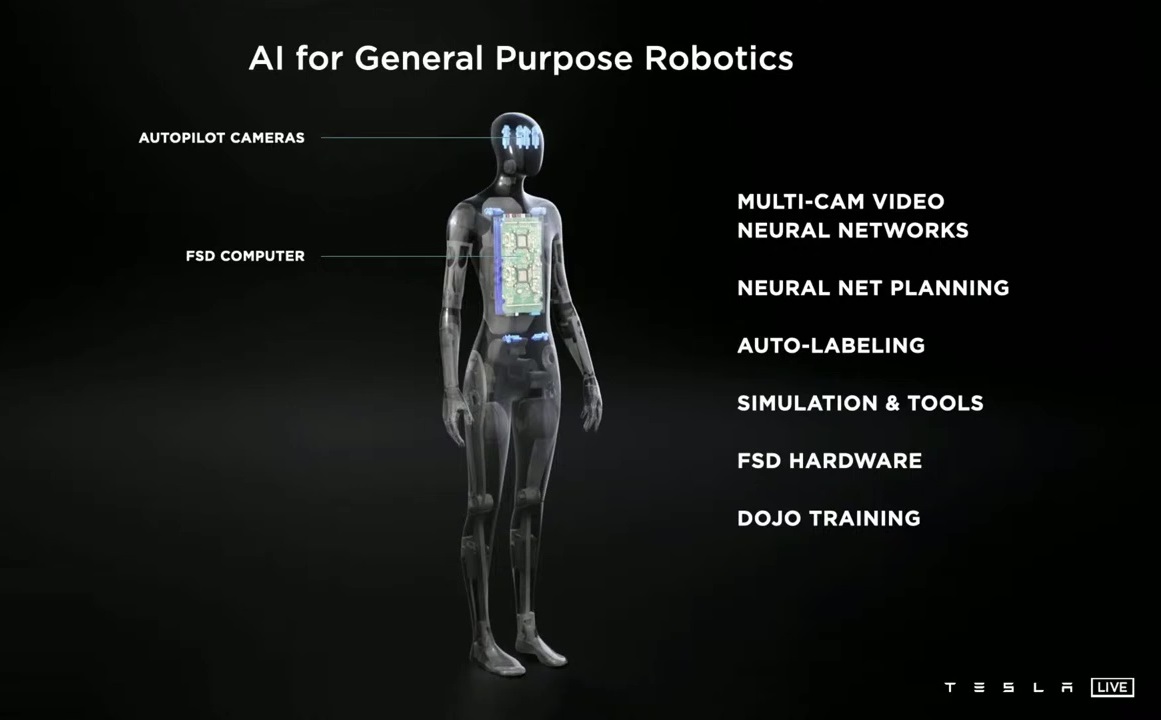 Elon Musk Humanoid Tesla Bot AI for General Purpose Robotics