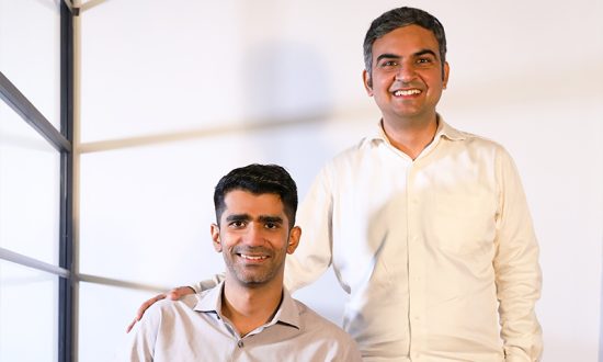 Leap co-founders Arnav Kumar and Vaibhav Singh